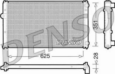 NPS DRM26001 - Radiatore, Raffreddamento motore autozon.pro