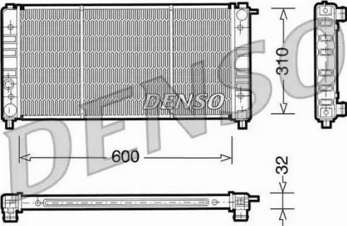 NPS DRM26002 - Radiatore, Raffreddamento motore autozon.pro