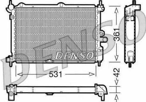 NPS DRM20014 - Radiatore, Raffreddamento motore autozon.pro