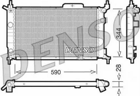 NPS DRM20015 - Radiatore, Raffreddamento motore autozon.pro