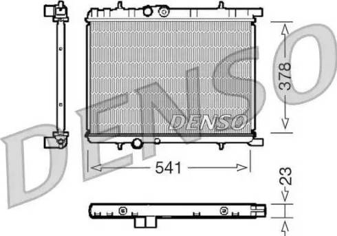 NPS DRM21033 - Radiatore, Raffreddamento motore autozon.pro