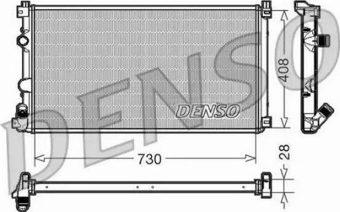 NPS DRM23092 - Radiatore, Raffreddamento motore autozon.pro