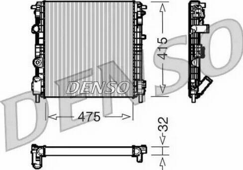 NPS DRM23015 - Radiatore, Raffreddamento motore autozon.pro