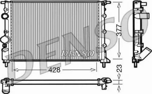 NPS DRM23032 - Radiatore, Raffreddamento motore autozon.pro