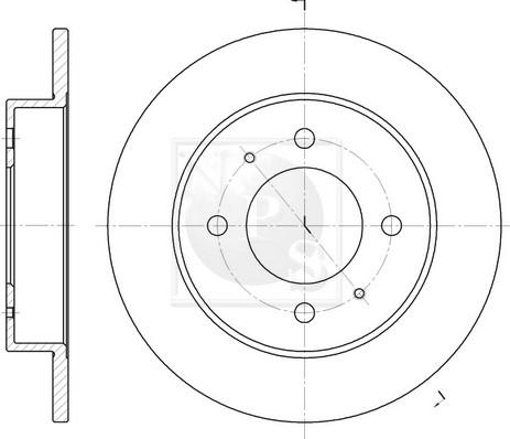 NPS H331I02 - Discofreno autozon.pro