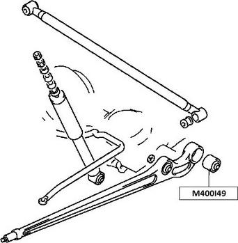 NPS M400I49 - Supporto, Braccio oscillante autozon.pro