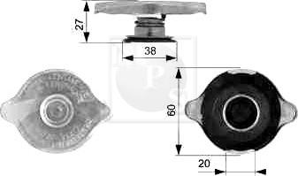 NPS M155I01 - Tappo, radiatore autozon.pro