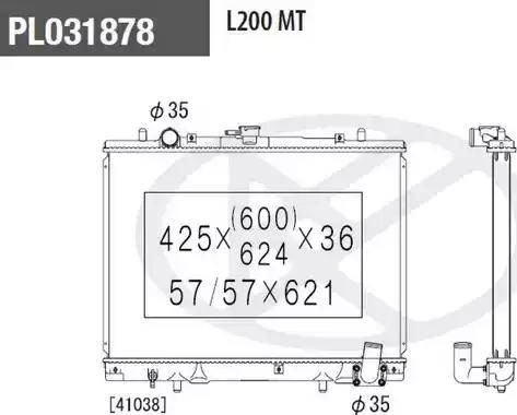 NPS M156I33 - Radiatore, Raffreddamento motore autozon.pro