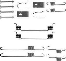 NPS M351A30 - Kit accessori, Ganasce freno autozon.pro