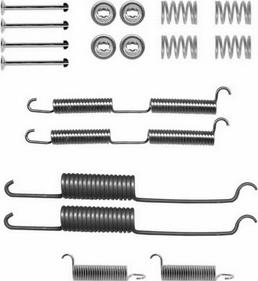 NPS N351N59 - Kit accessori, Ganasce freno autozon.pro