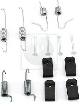 NPS N351N14 - Kit accessori, Ganasce freno autozon.pro