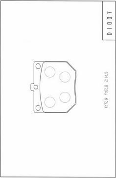 NPS N360N63 - Kit pastiglie freno, Freno a disco autozon.pro