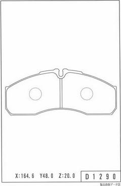 NPS N360N26 - Kit pastiglie freno, Freno a disco autozon.pro