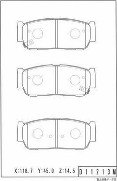 NPS S361G05 - Kit pastiglie freno, Freno a disco autozon.pro