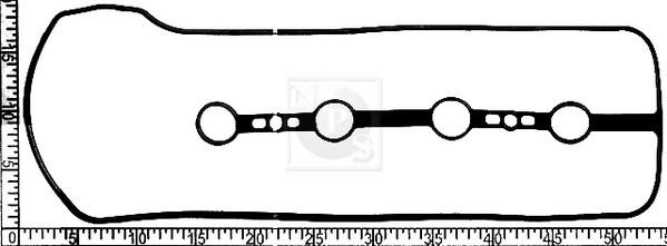 NPS T122A54 - Guarnizione, Copritestata autozon.pro