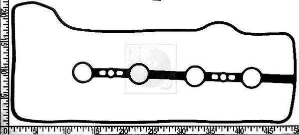 NPS T122A66 - Guarnizione, Copritestata autozon.pro