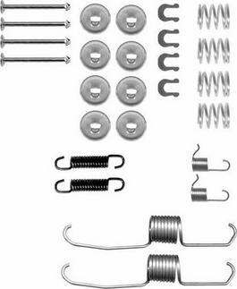 NPS T351A01 - Kit accessori, Ganasce freno autozon.pro