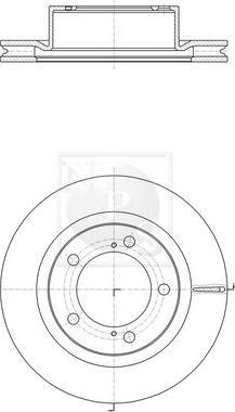 Ferodo DRF347S - Discofreno autozon.pro