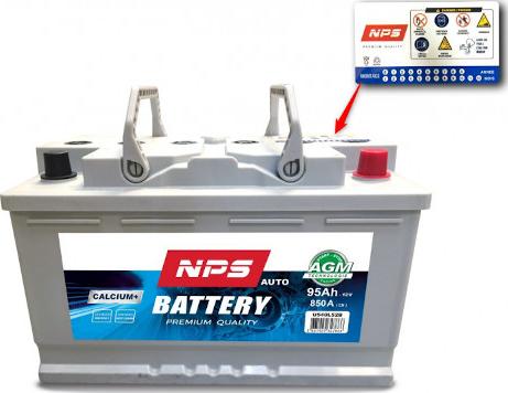 NPS U540L52B - Batteria avviamento autozon.pro