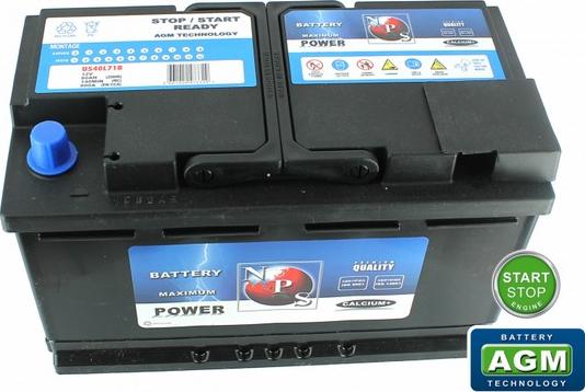 NPS U540L71B - Batteria avviamento autozon.pro