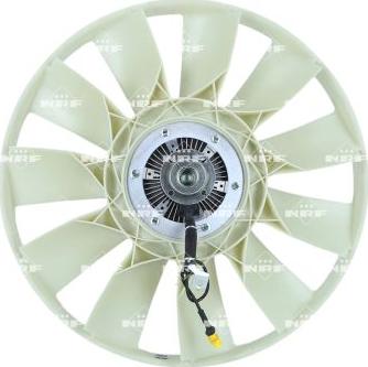 NRF 49740 - Giunto di collegamento, Ventilatore radiatore autozon.pro