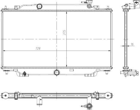 NRF 550024 - Radiatore, Raffreddamento motore autozon.pro