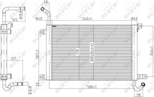 NRF 50144 - Radiatore, Raffreddamento motore autozon.pro