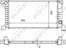 NRF 516212 - Radiatore, Raffreddamento motore autozon.pro