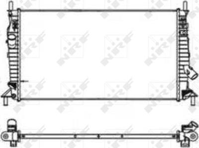 NRF 53403 - Radiatore, Raffreddamento motore autozon.pro