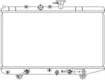 NRF 53485 - Radiatore, Raffreddamento motore autozon.pro