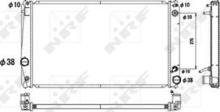 NRF 53590 - Radiatore, Raffreddamento motore autozon.pro