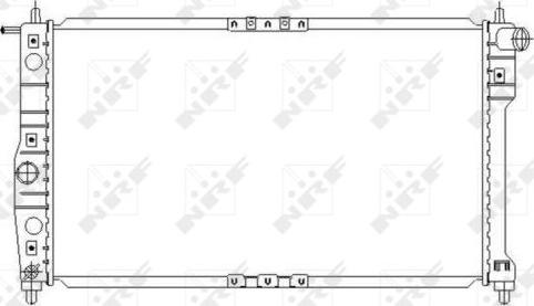 NRF 53649 - Radiatore, Raffreddamento motore autozon.pro