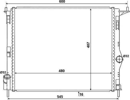 NRF 53069A - Radiatore, Raffreddamento motore autozon.pro