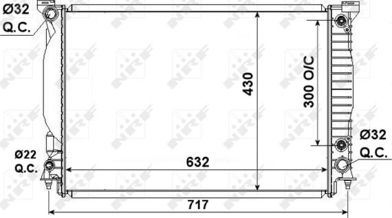 NRF 53190 - Radiatore, Raffreddamento motore autozon.pro