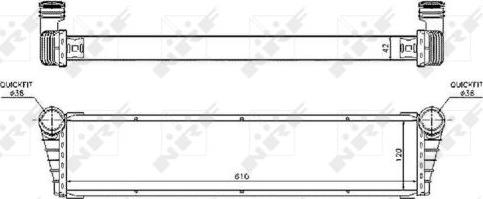 NRF 53799 - Radiatore, Raffreddamento motore autozon.pro