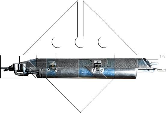 NRF 35517 - Condensatore, Climatizzatore autozon.pro