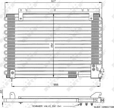 NRF 35191 - Condensatore, Climatizzatore autozon.pro