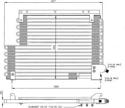 NRF 35143 - Condensatore, Climatizzatore autozon.pro