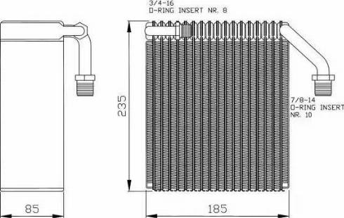 NRF 36094 - Evaporatore, Climatizzatore autozon.pro