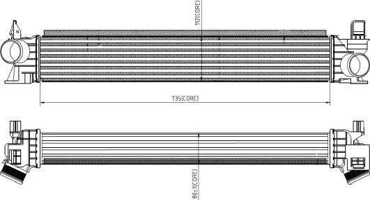 NRF 309033 - Intercooler autozon.pro