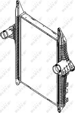 NRF 30263 - Intercooler autozon.pro