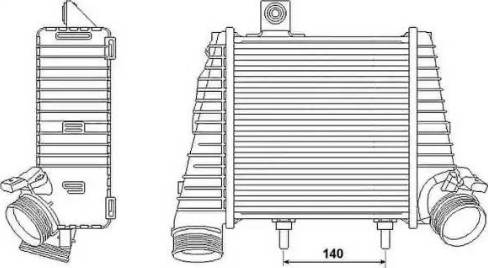 NRF 30239 - Intercooler autozon.pro