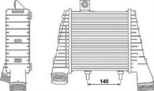 NRF 30237 - Intercooler autozon.pro