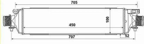 NRF 30791 - Intercooler autozon.pro