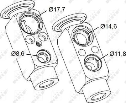 NRF 38479 - Valvola ad espansione, Climatizzatore autozon.pro