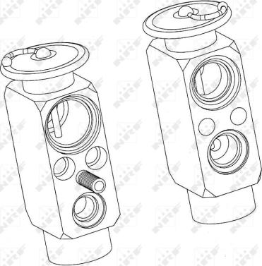 NRF 38396 - Valvola ad espansione, Climatizzatore autozon.pro