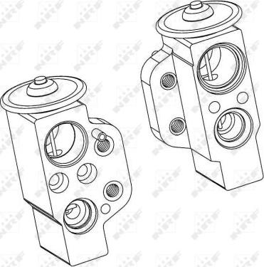 NRF 38368 - Valvola ad espansione, Climatizzatore autozon.pro