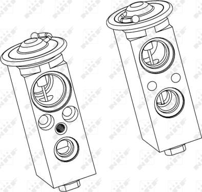 NRF 38377 - Valvola ad espansione, Climatizzatore autozon.pro