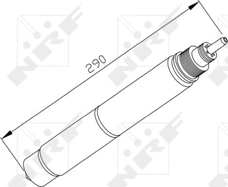 NRF 33197 - Essiccatore, Climatizzatore autozon.pro