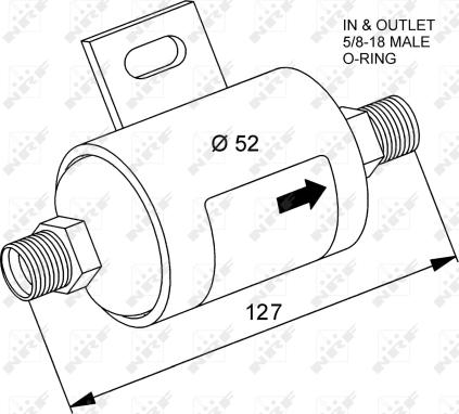 NRF 33117 - Essiccatore, Climatizzatore autozon.pro